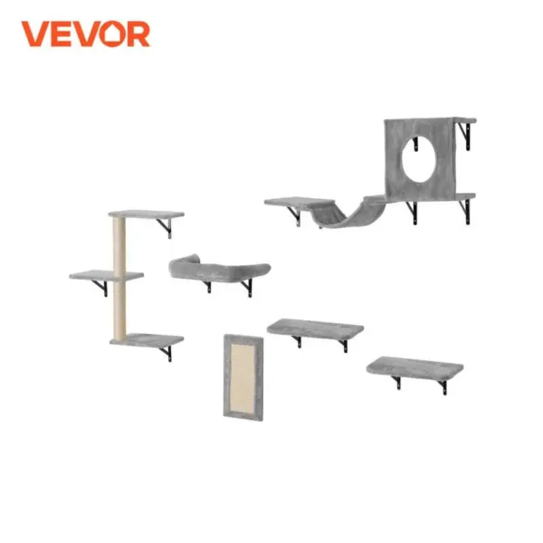 Cat Trees - Wall Mounted Shelves & Jumping Boards
