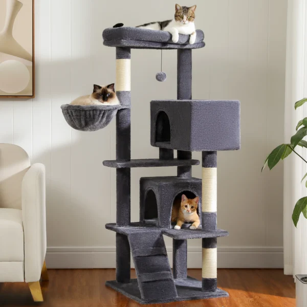 Cat Trees for Large Cats with Hammock - Image 3