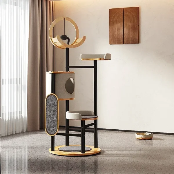 Cat Trees with Multi-Layer Platform and Scratcher - Image 5