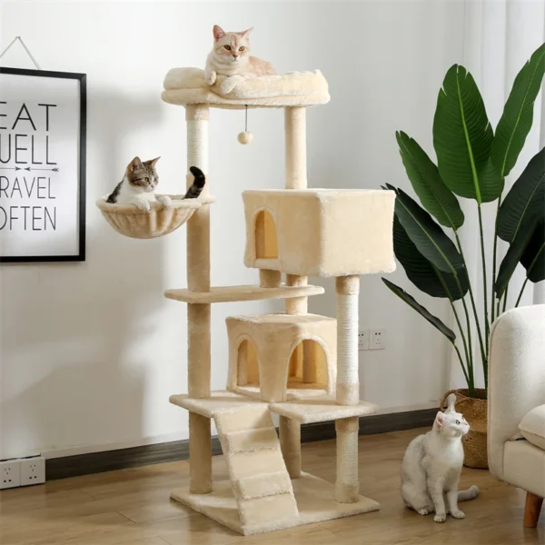 Cat Trees for Large Cats with Hammock - Image 4