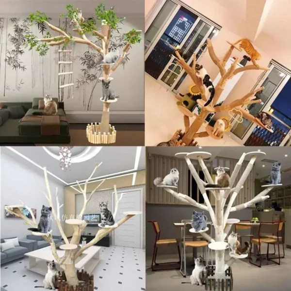Cat Trees - Large Wooden Climbing Frame - Image 5