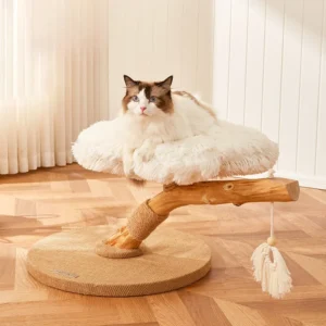 Cat Trees with Sisal Posts and Multi-Purpose Nest
