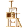 Cat Trees with Hammocks and Scratching Posts - Image 2