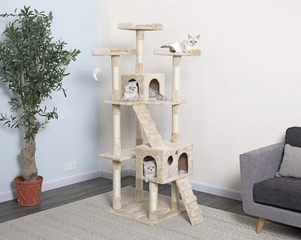 Cat Trees 72" Tall, Extra Large, Scratching, Climbing - Image 6