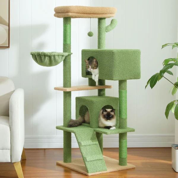 Cat Trees for Large Cats with Hammock - Image 2