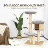 Cat Trees with Scratching Posts and Condo - Image 5