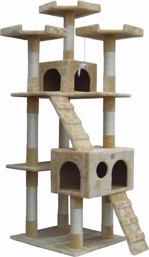 Cat Trees 72" Tall, Extra Large, Scratching, Climbing - Image 5