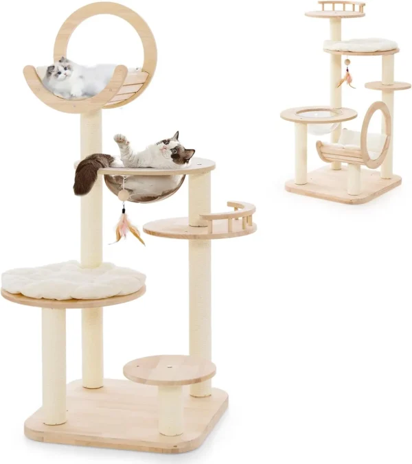 Tangkula Cat Trees with Scratching Posts and Nest