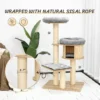 Cat Trees with Scratching Posts and Condo - Image 4