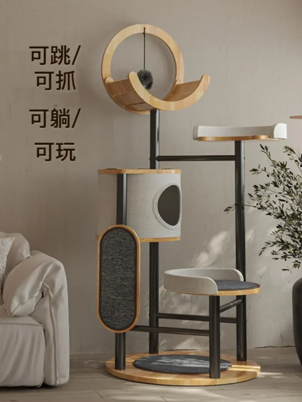 Cat Trees with Multi-Layer Platform and Scratcher - Image 4