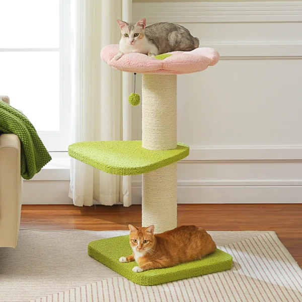 Cat Trees For Large Cats - Tall Scratching Post - Image 3